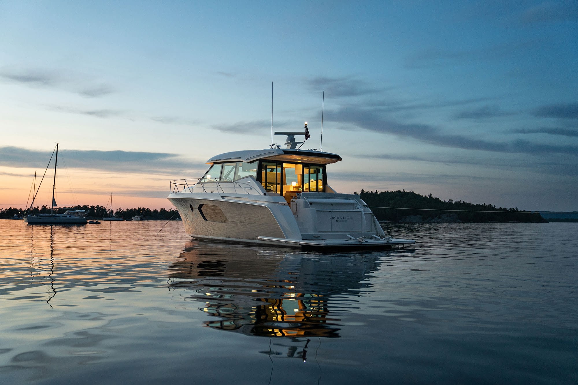 Experience the Adventure and Beauty of the North Channel With Tiara Yachts