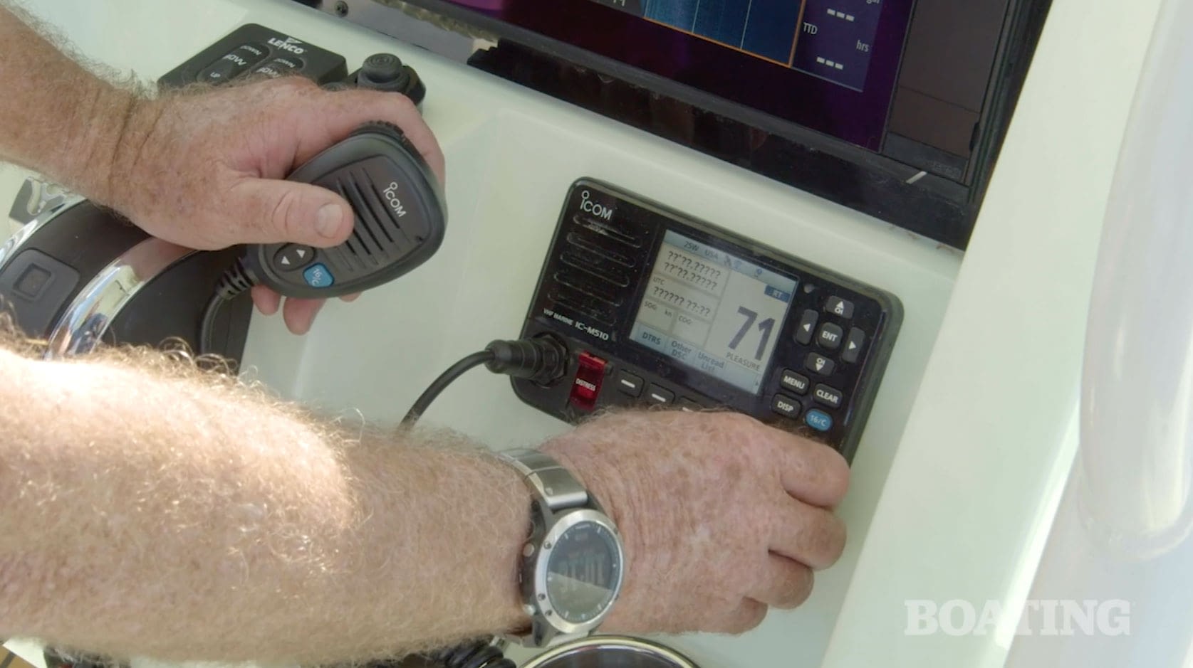 Icom VHF Radio Tips: Mounting Options