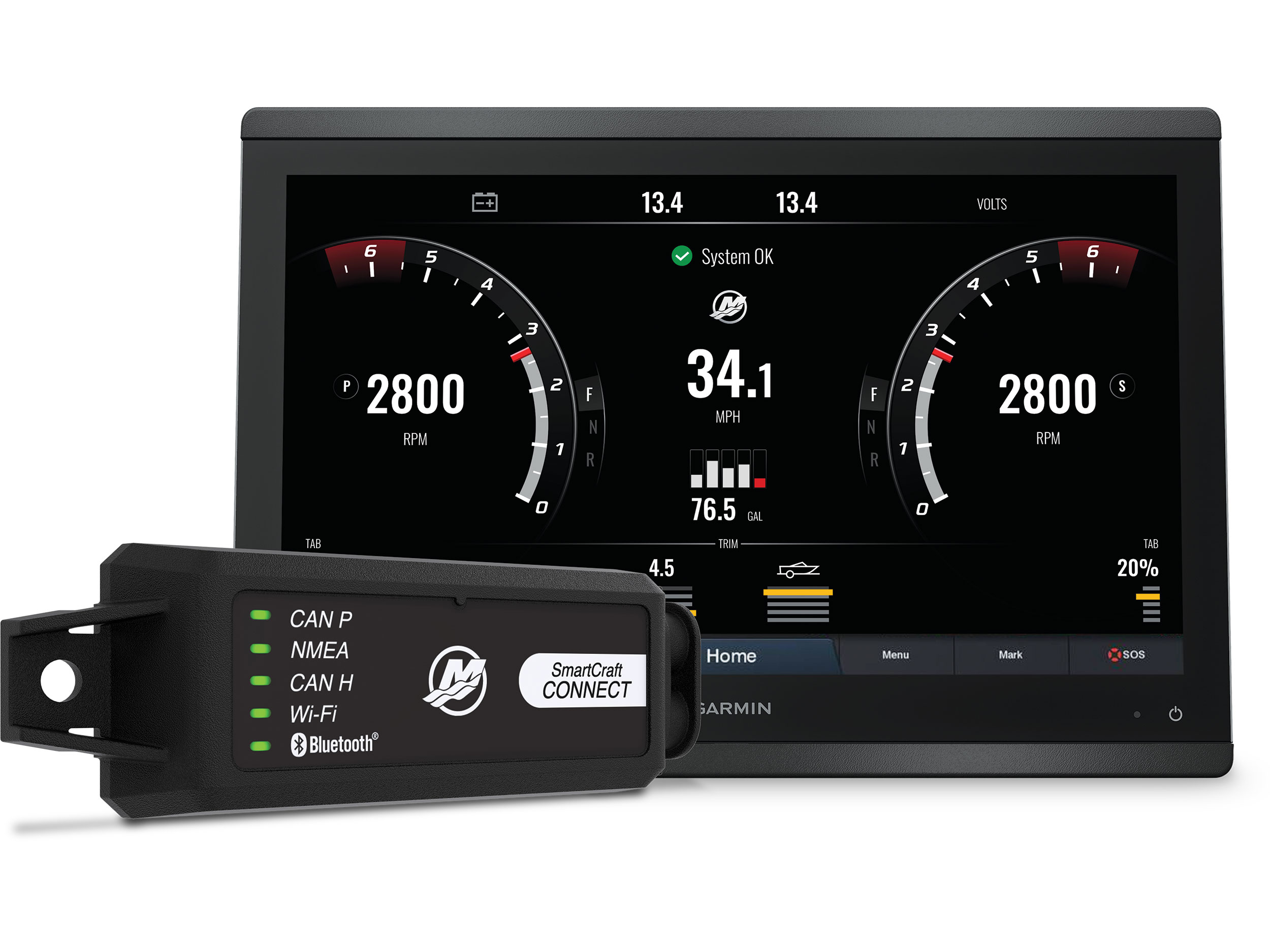 View Important Engine Data With an MFD Interface