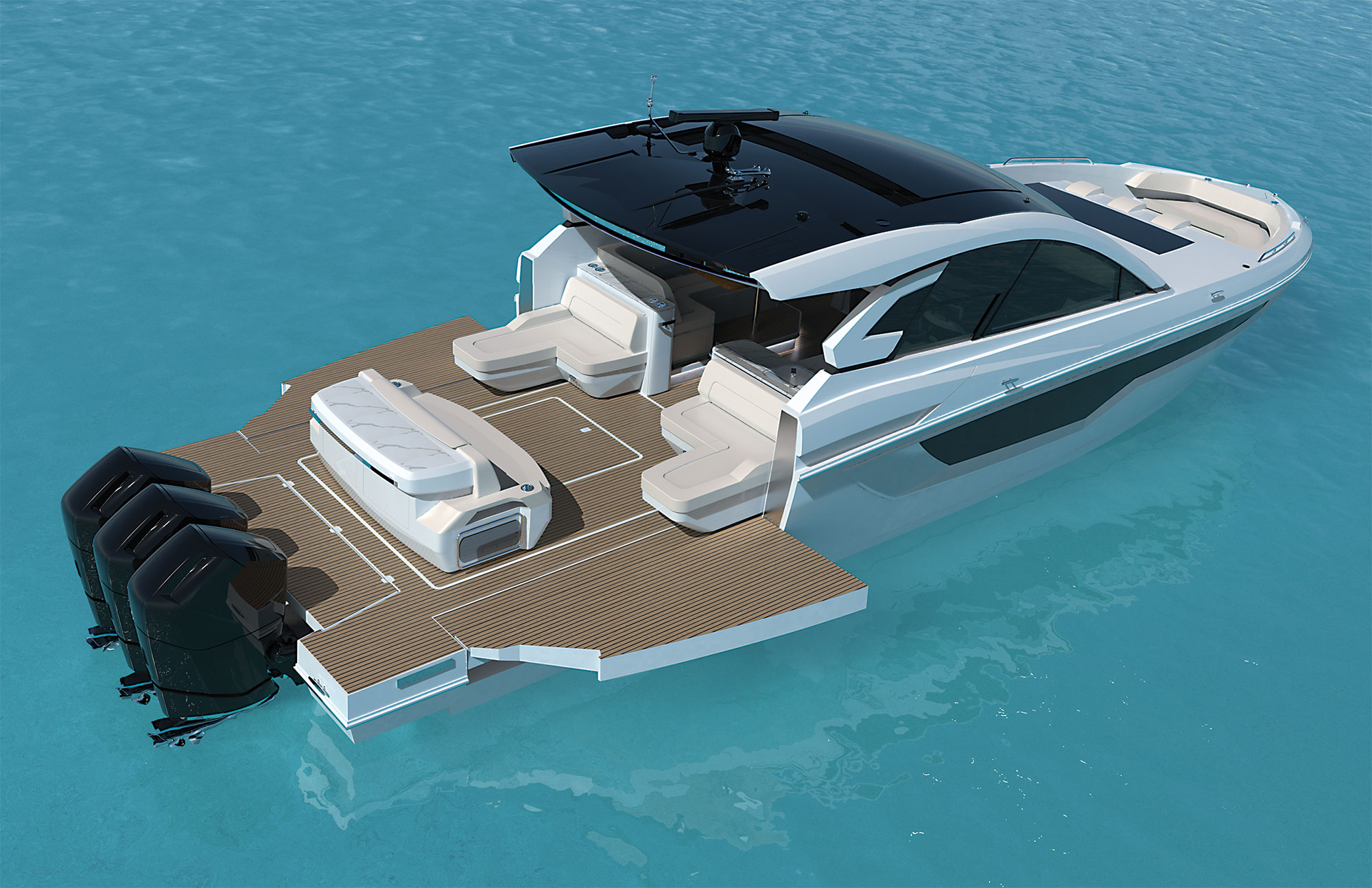 Cruisers Yachts 50 GLS rendering