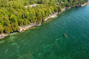 Door County, Wisconsin aerial drone photo