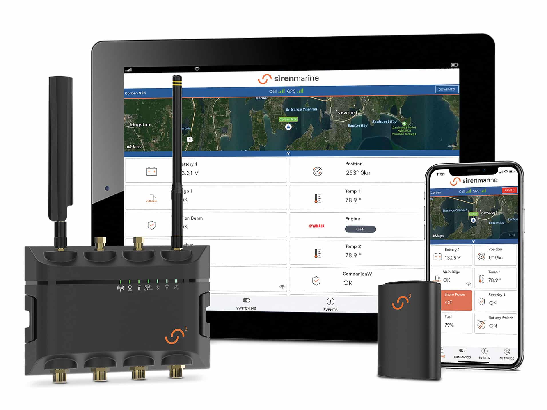 Remote Boat Monitoring and Control Systems