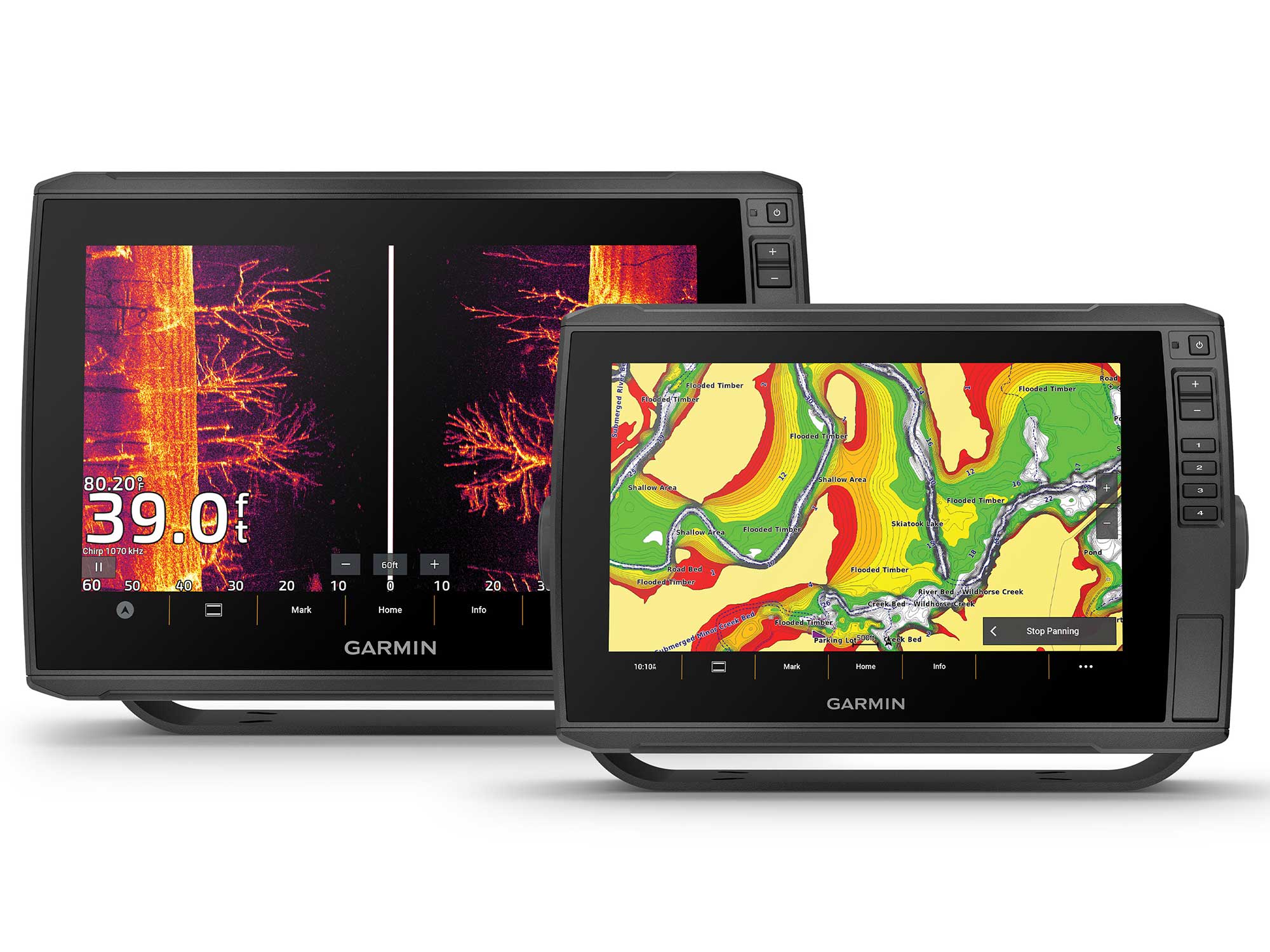 Garmin EchoMap Ultra 2 chart-plotter display